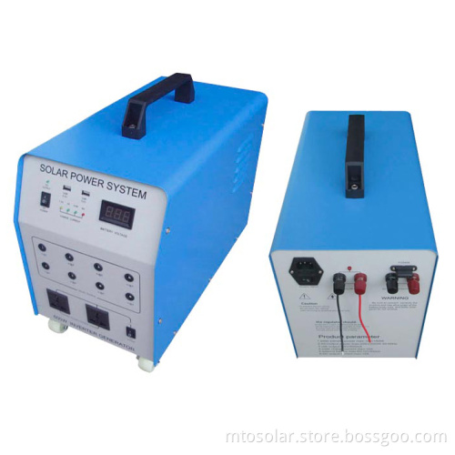 500w Portable solar electric generator